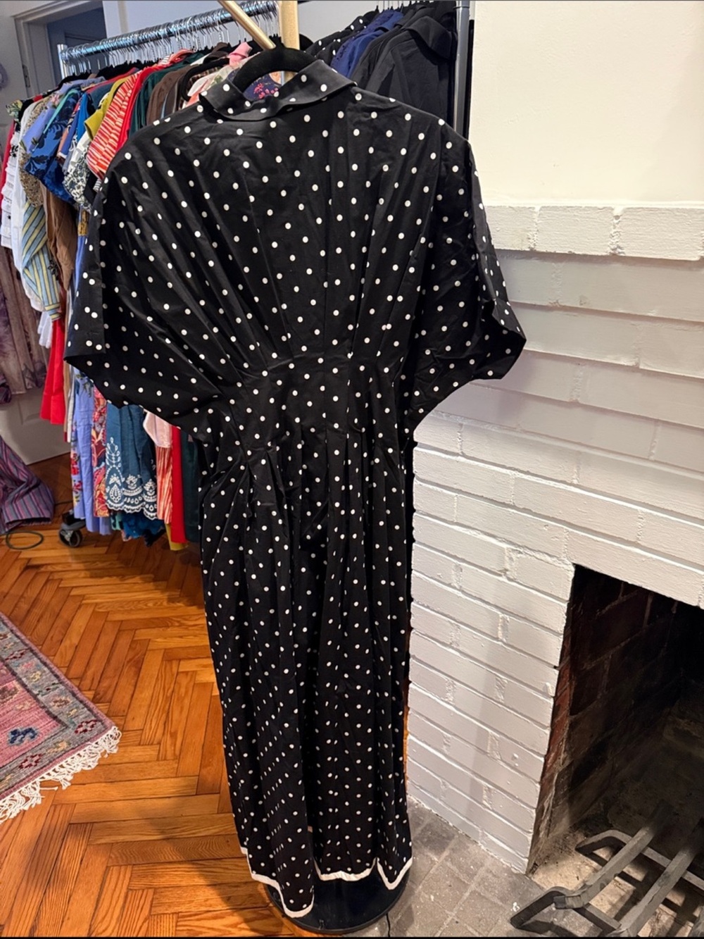 Anthropologie The Tobie Shirt Dress by Exquise Size M - Picture 9 of 9